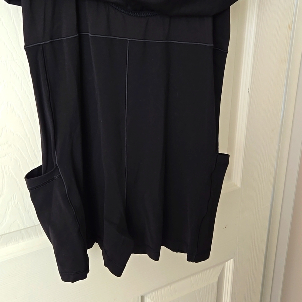 OFFLINE by Aerie Dress Built-In Shorts With Deep Scoup Back, Black,  Size L - Picture 3 of 7